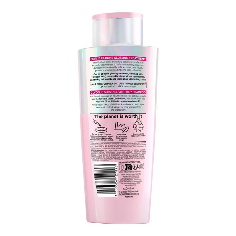 Load image into Gallery viewer, L'Oreal Paris Elvive Glycolic Gloss Shampoo 200ml
