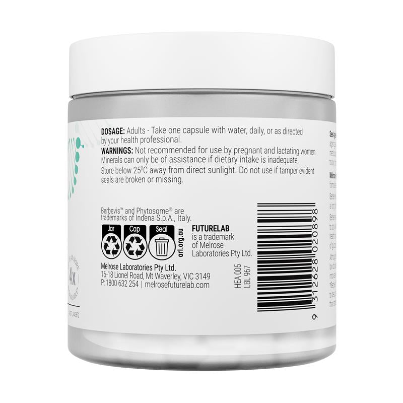 Load image into Gallery viewer, Melrose FutureLab Berberine Complex 30 Capsules
