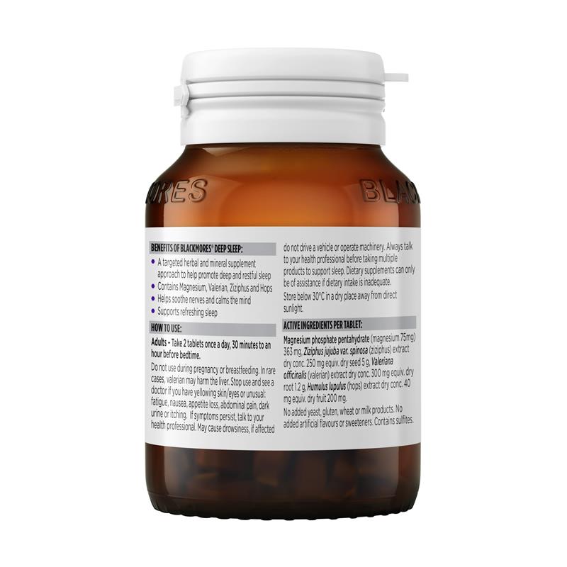 Load image into Gallery viewer, Blackmores Deep Sleep 60 Tablets
