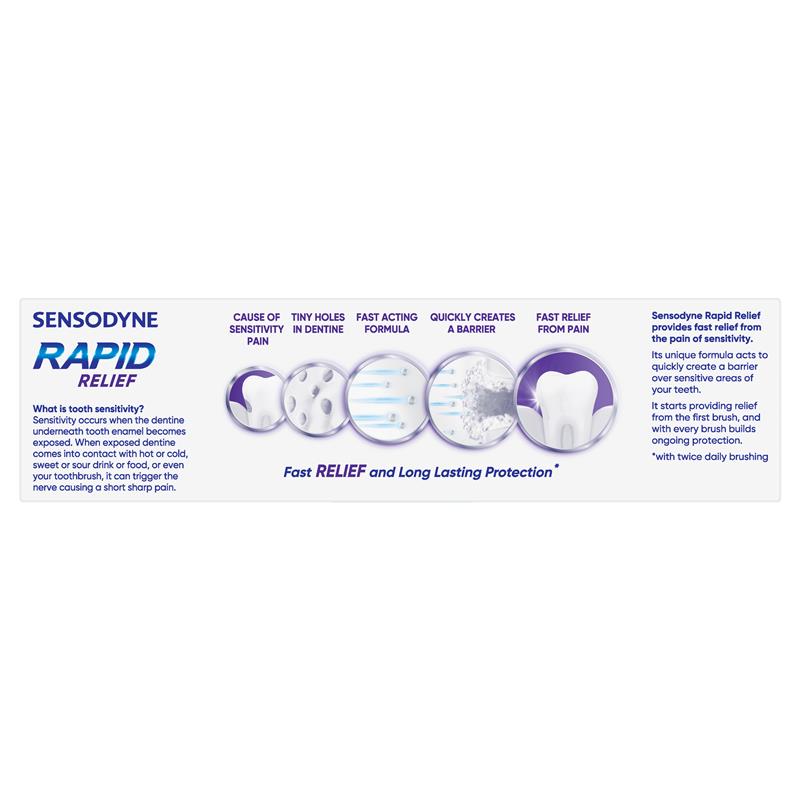 Load image into Gallery viewer, Sensodyne Sensitive Teeth Pain Rapid Relief Toothpaste 100g
