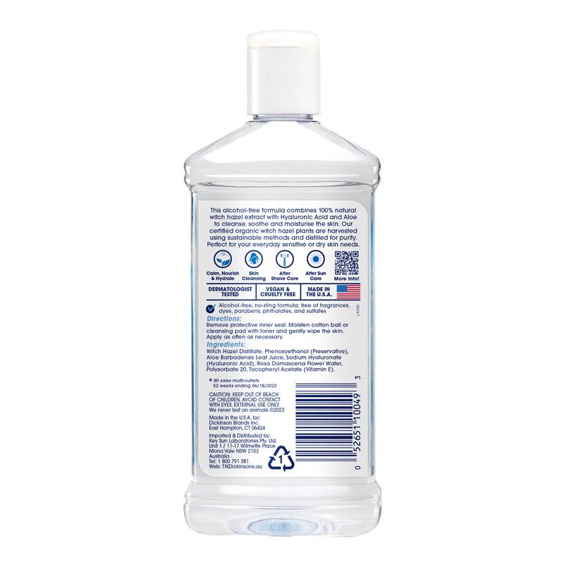 Load image into Gallery viewer, TN Dickinsons Witch Hazel Moisturising Toner 240ml

