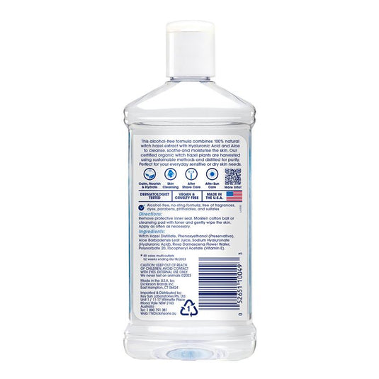 TN Dickinsons Witch Hazel Moisturising Toner 240ml