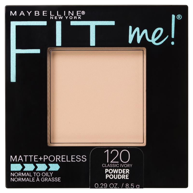 Load image into Gallery viewer, Maybelline Fit Me Matte &amp; Poreless Pressed Powder - Classic Ivory 120
