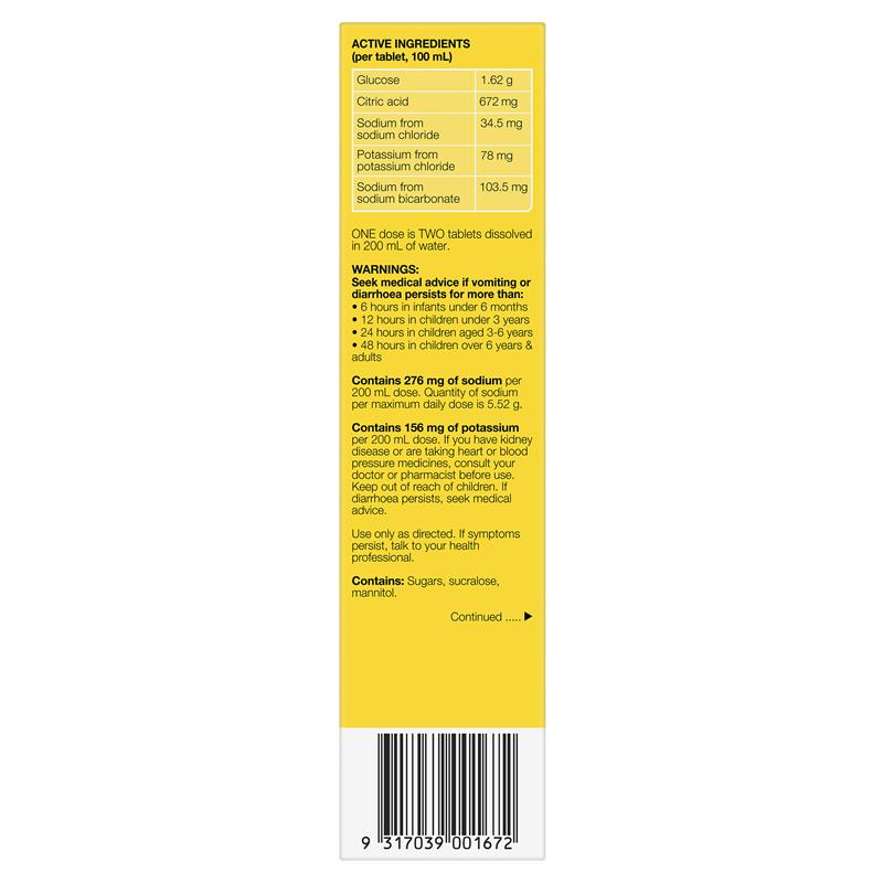 Load image into Gallery viewer, Hydralyte Electrolyte Effervescent Tropical 20 Tablets
