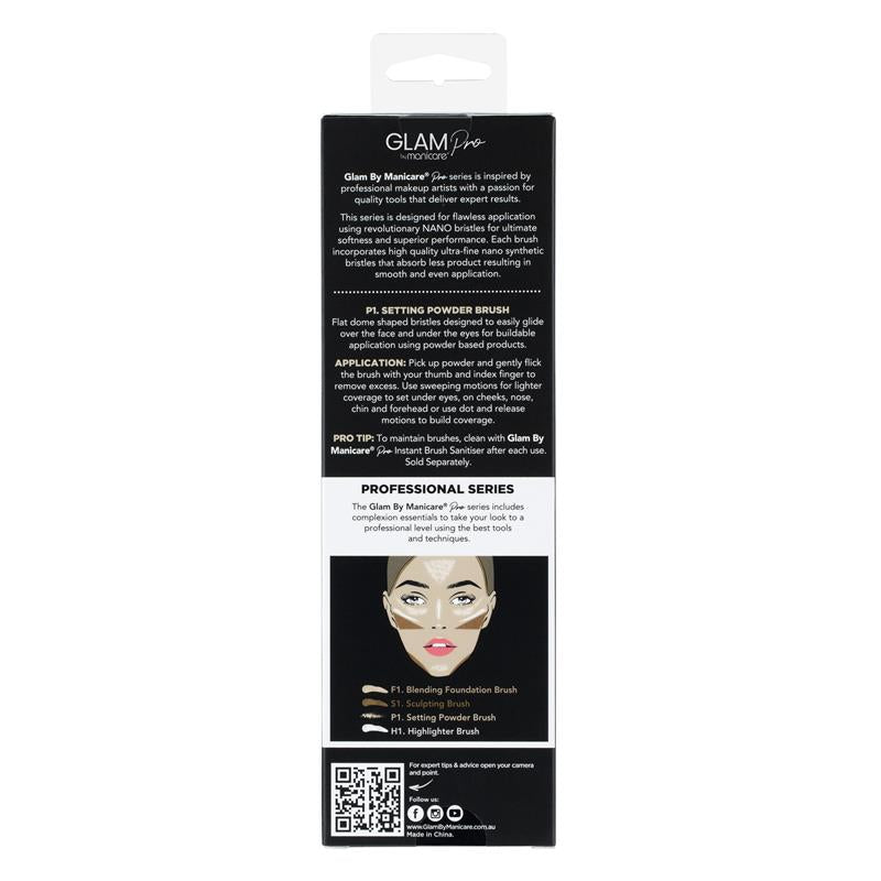 Load image into Gallery viewer, Glam By Manicare Pro P1. Setting Powder Brush
