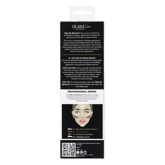 Glam By Manicare Pro P1. Setting Powder Brush