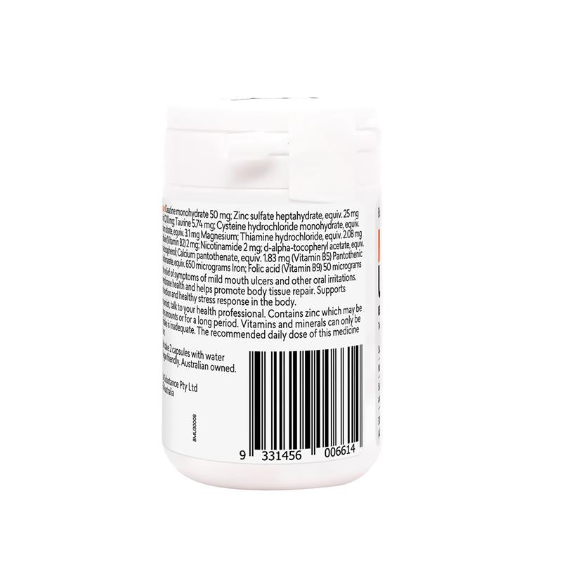 Load image into Gallery viewer, BioRevive MouthUlcer Mouth Ulcer Relief 30 Capsules
