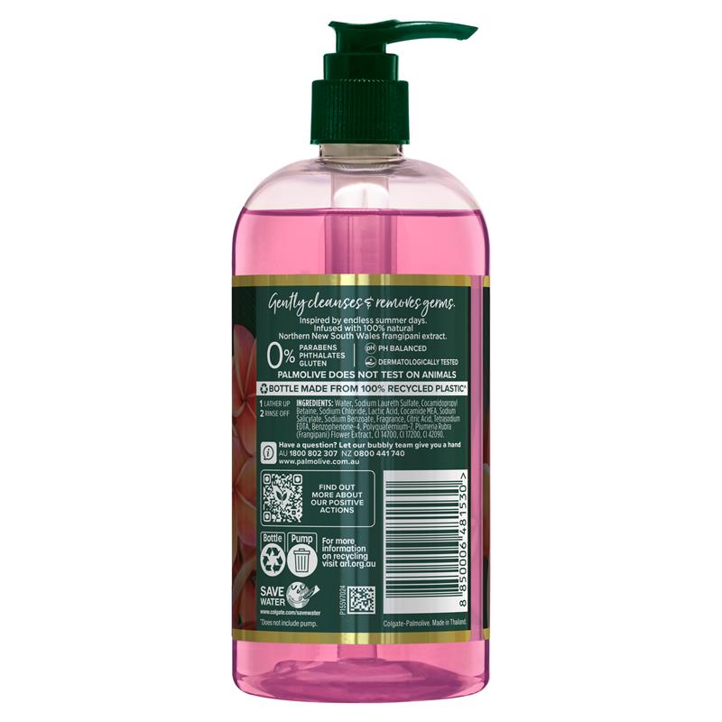 Load image into Gallery viewer, Palmolive Luminous Oils Hand Wash Frangipani &amp; Coconut 500ml
