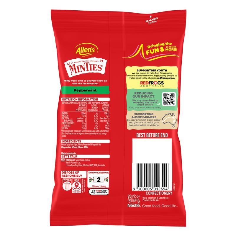 Load image into Gallery viewer, Allens Minties 150g
