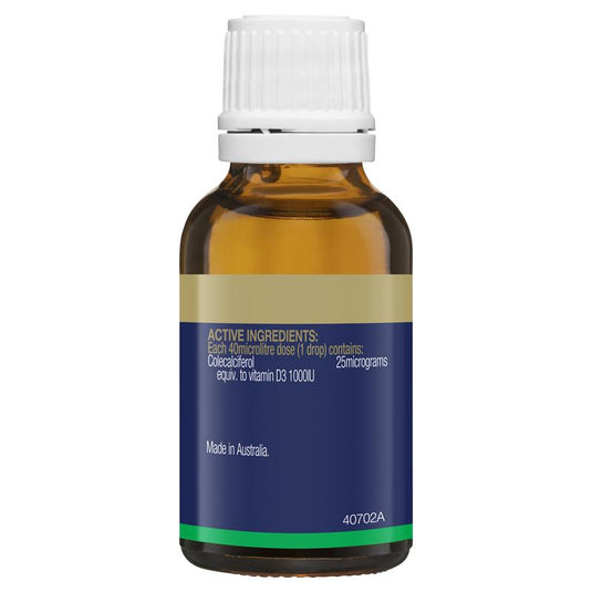 Bioceuticals D3 Drops Forte 20ml New