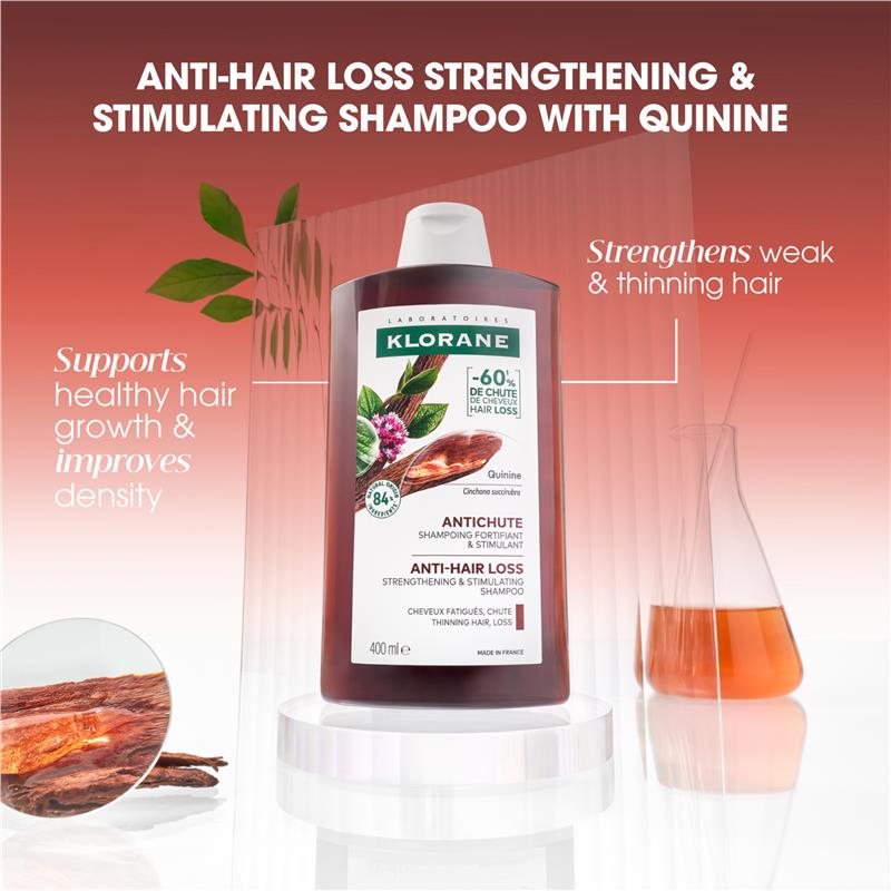 Load image into Gallery viewer, Klorane Strengthening Quinine &amp; Organic Edelweiss Shampoo 400ml
