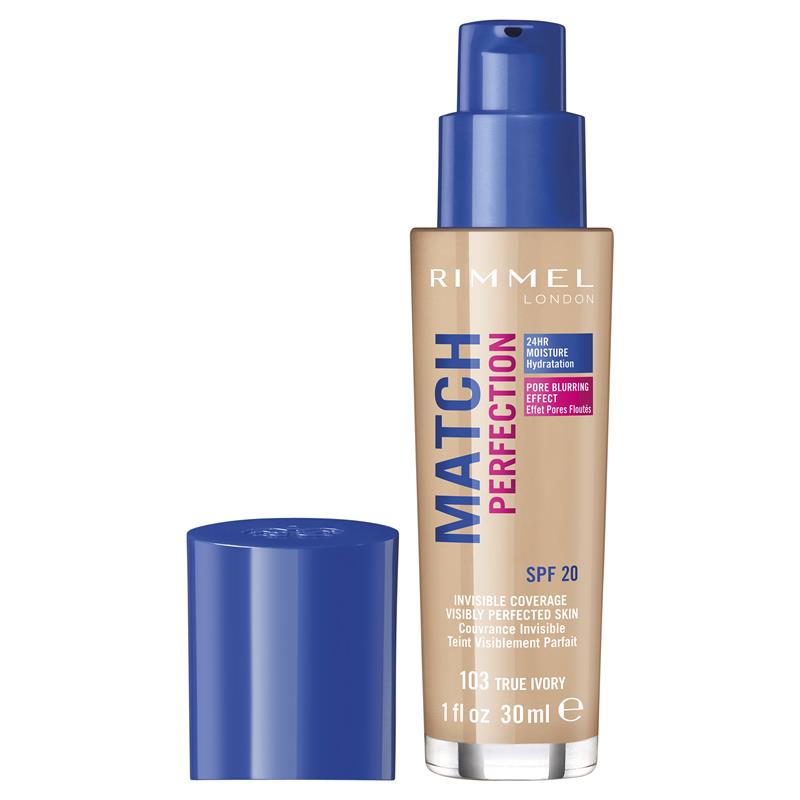 Load image into Gallery viewer, Rimmel Match Perfection 103 True Ivory
