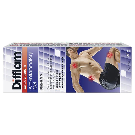 Difflam Extra Strength Anti-Inflammatory Gel 30g