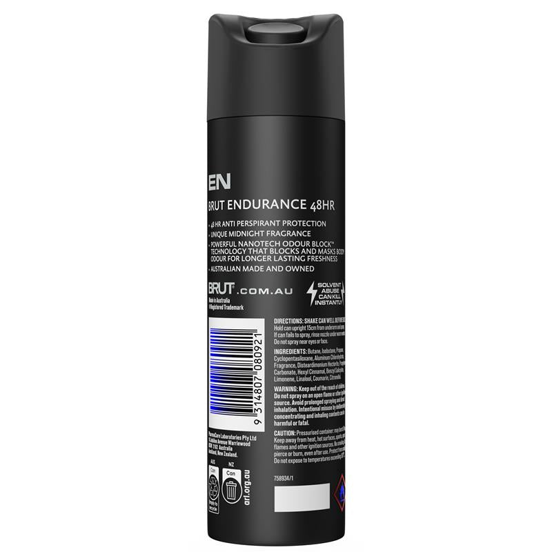 Load image into Gallery viewer, Brut Endurance 48HR Antiperspirant Deodorant Ultra Dry 130g
