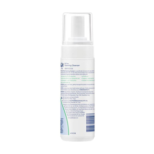 Ego QV Face Oil Free Foaming Cleanser 150ml