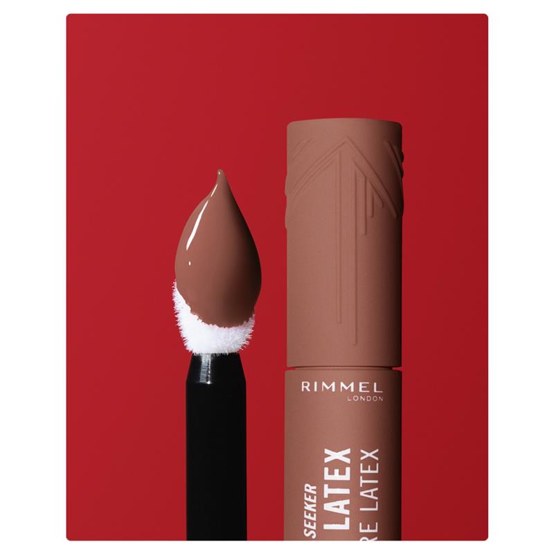 Load image into Gallery viewer, Rimmel London Thrill Seeker Lip Latex 100 Sassy
