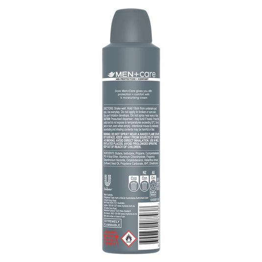 DOVE MEN + Care Antiperspirant Base Stain Defence 250ml