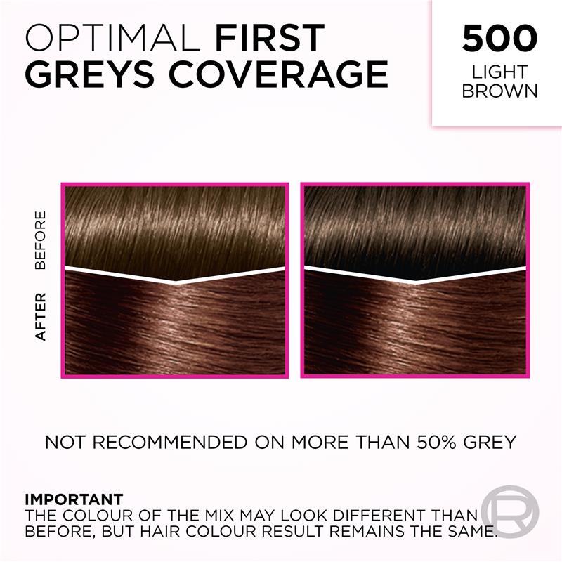 Load image into Gallery viewer, L'Oreal Paris Casting Creme Gloss Semi-Permanent Hair Colour - 500 Light Brown
