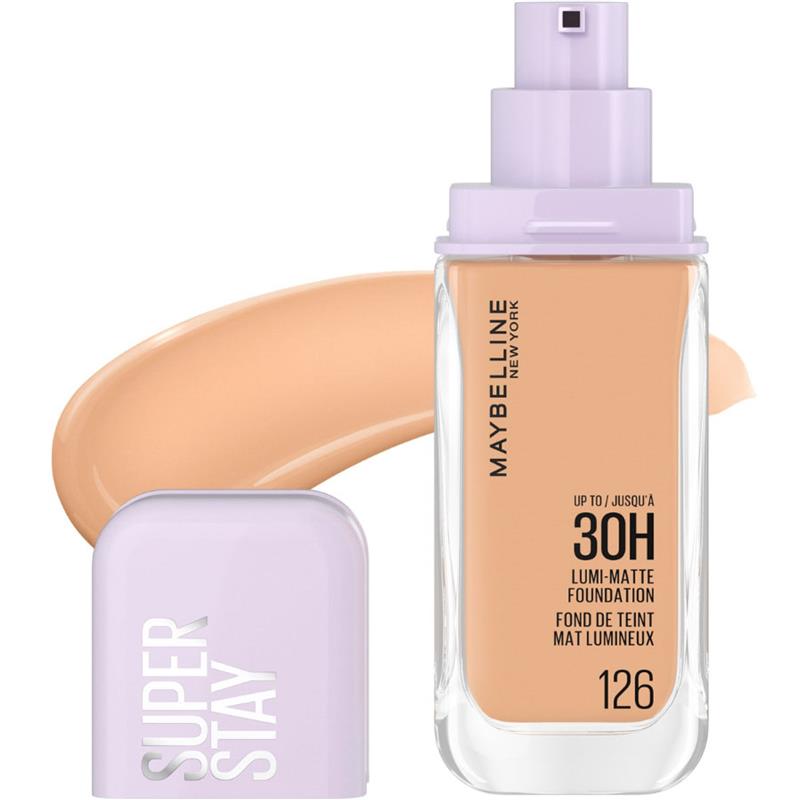 Load image into Gallery viewer, Maybelline Superstay Lumi Matte Foundation 126

