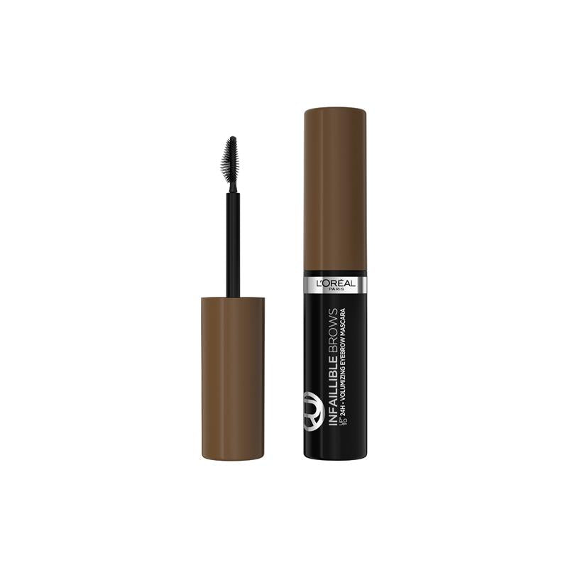 Load image into Gallery viewer, L'Oreal Paris Infallible Brows Volumizing Eyebrow Mascara 3.0 Brunette
