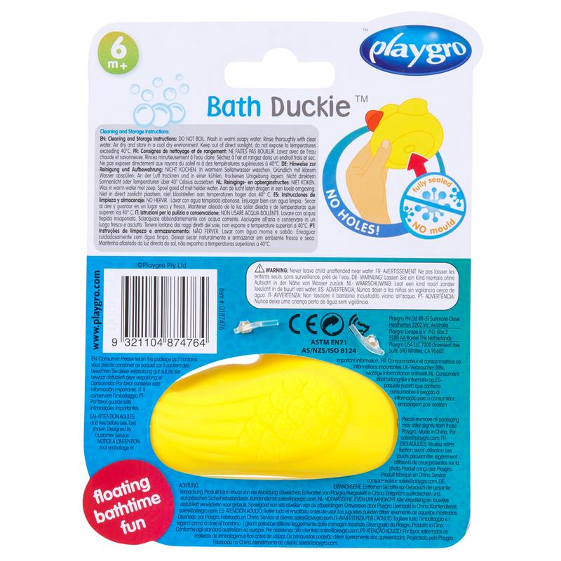 Load image into Gallery viewer, Playgro Bath Duckie
