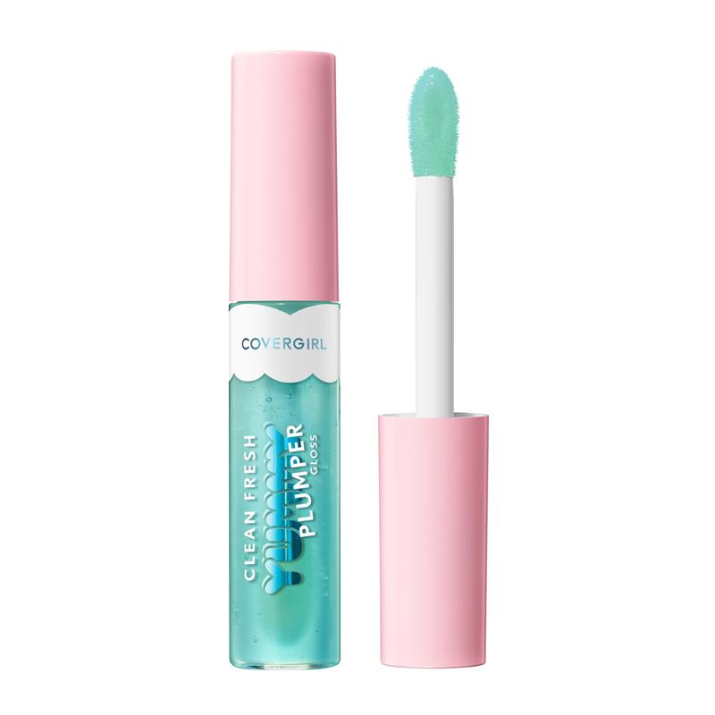 Load image into Gallery viewer, Covergirl Clean Fresh Yummy Gloss Plumper Lip Gloss #800 Minter Is Coming 1.7ml
