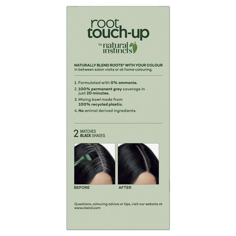 Load image into Gallery viewer, Clairol Root Touch Up Natural Instincts 2 Black Permanent Hair Colour
