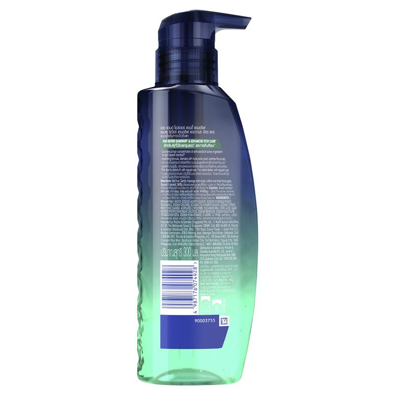 Load image into Gallery viewer, Head &amp; Shoulders Professional Advanced Itch Care Shampoo For Severe Dandruff 300ml

