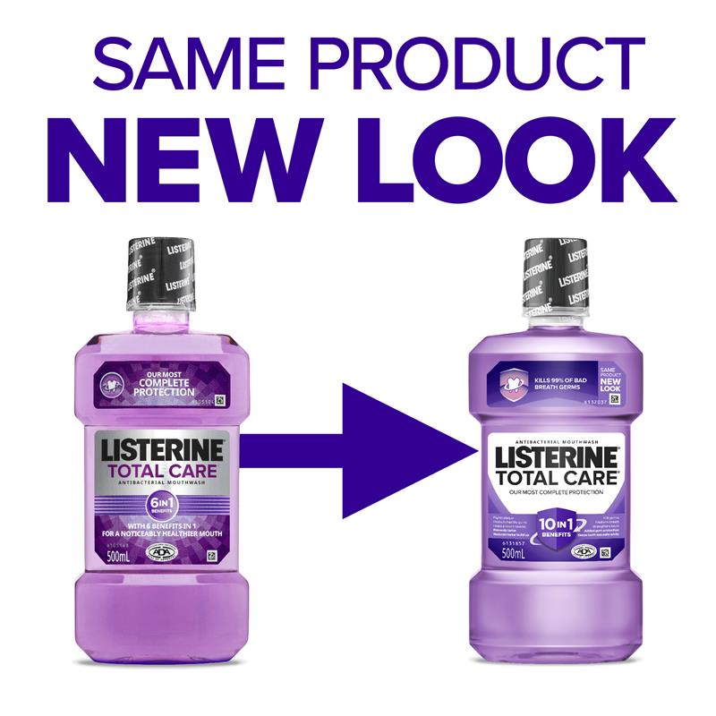 Load image into Gallery viewer, Listerine Total Care Antibacterial Mouthwash Value Pack 1.5L
