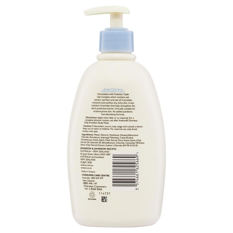 Load image into Gallery viewer, Aveeno Dermexa Daily Emollient Fragrance Free Body Cream 500ml

