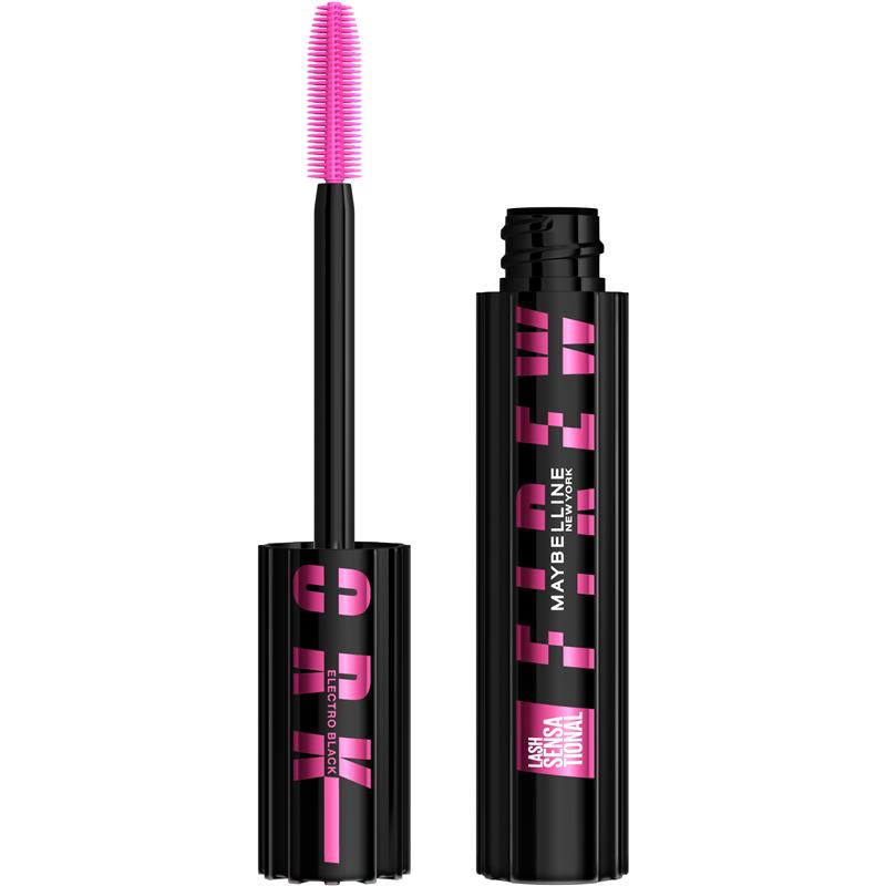 Load image into Gallery viewer, Maybelline Lash Sensational Firework Mascara Electro Black
