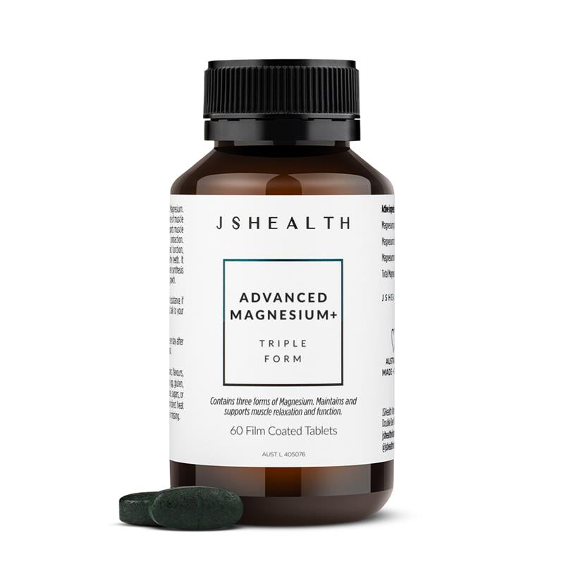 Load image into Gallery viewer, JSHealth Advanced Magnesium+ - 60 Tablets
