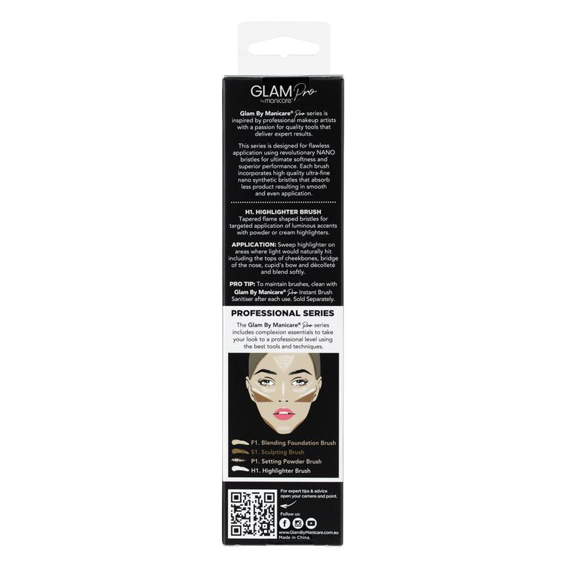 Load image into Gallery viewer, Glam By Manicare Pro Highlighter Brush
