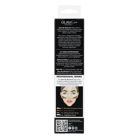Glam By Manicare Pro Highlighter Brush