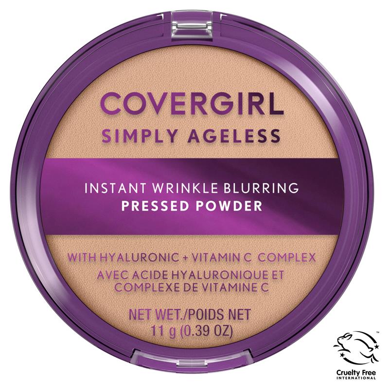 Load image into Gallery viewer, Covergirl Simply Ageless Pressed Powder 210 Classic Ivory
