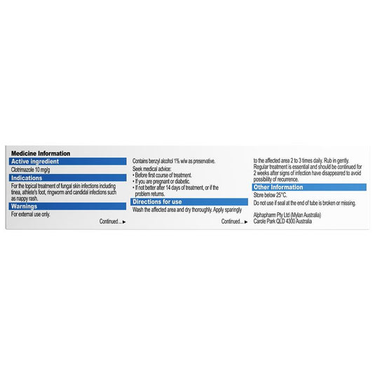 Clonea Antifungal Skin Cream 50g