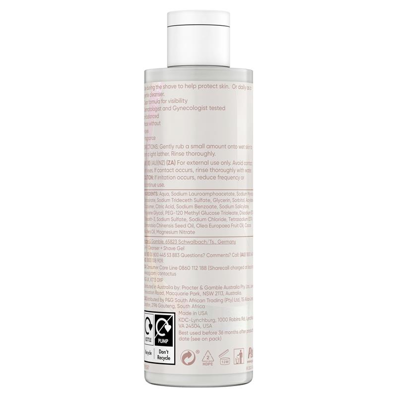 Load image into Gallery viewer, Gillette Venus for Pubic Hair &amp; Skin 2 In 1 Cleanser &amp; Shave Gel 190ml
