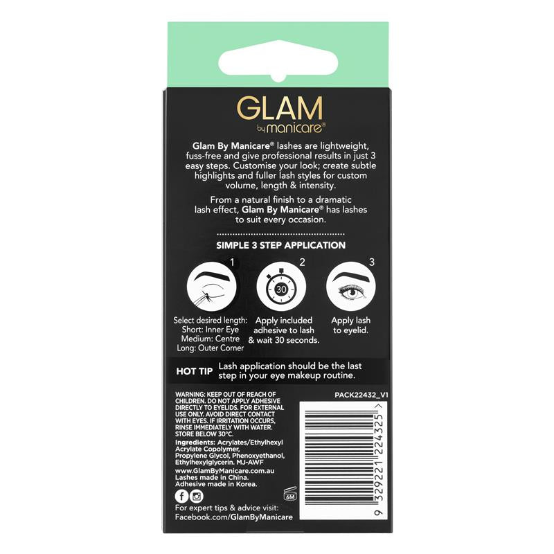 Load image into Gallery viewer, Glam By Manicare Demmie Individual Lashes
