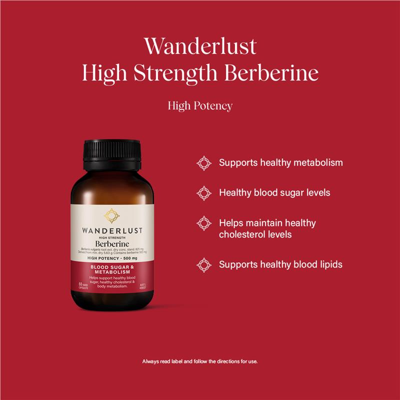 Load image into Gallery viewer, Wanderlust Berberine 60 Capsules
