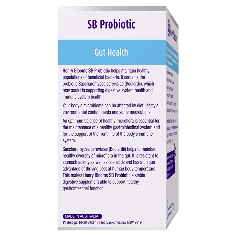 Load image into Gallery viewer, Henry Blooms Probiotic Gut Health 60 Vegetarian Capsules
