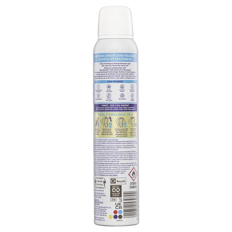 Load image into Gallery viewer, Batiste 24H Active Dry Shampoo 200ml
