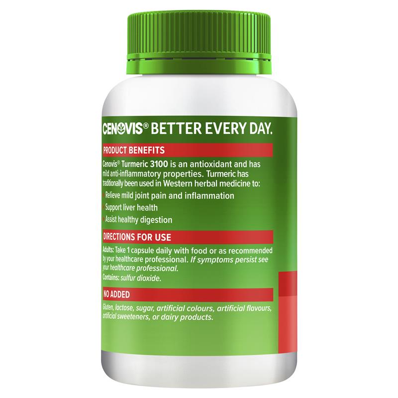 Load image into Gallery viewer, Cenovis Turmeric 3100 80 Capsules
