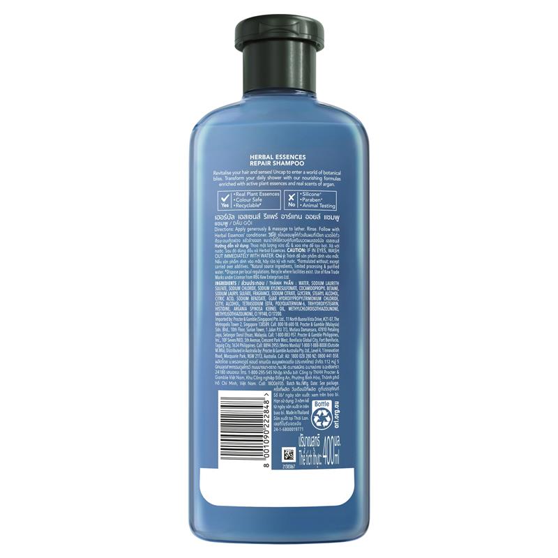 Load image into Gallery viewer, Herbal Essences Bio:Renew Repair Shampoo Argan Oil of Morocco 400mL
