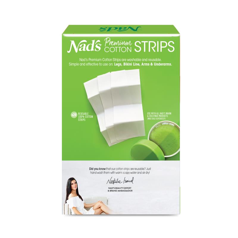 Load image into Gallery viewer, Nad's Premium Washable &amp; Reusable Cotton Strips x 20
