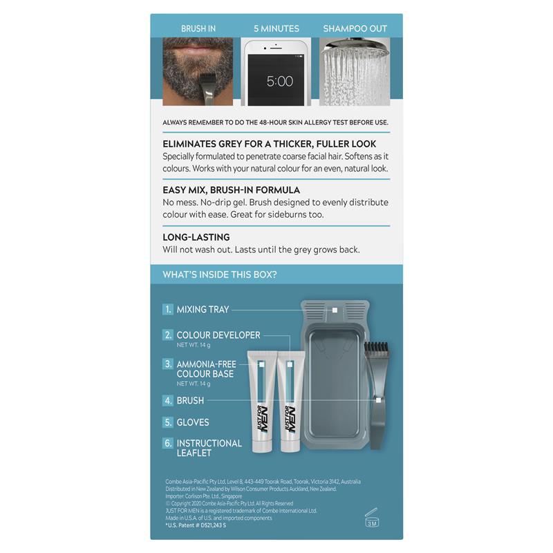 Load image into Gallery viewer, Just for Men Beard Colour - Medium Brown

