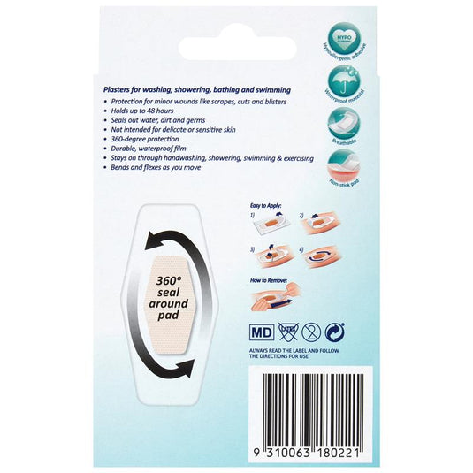 Nexcare Max Hold Waterproof Bandages Assorted 12 Pack