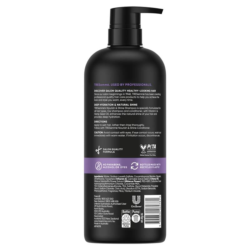 Load image into Gallery viewer, Tresemme Shampoo Nourish &amp; Shine 940ml

