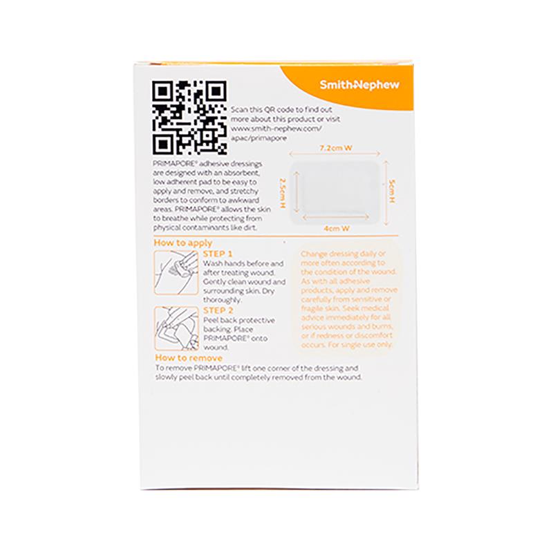 Load image into Gallery viewer, Primapore Flexible Fabric Dressing 7.2cm x 5cm 5 Pack
