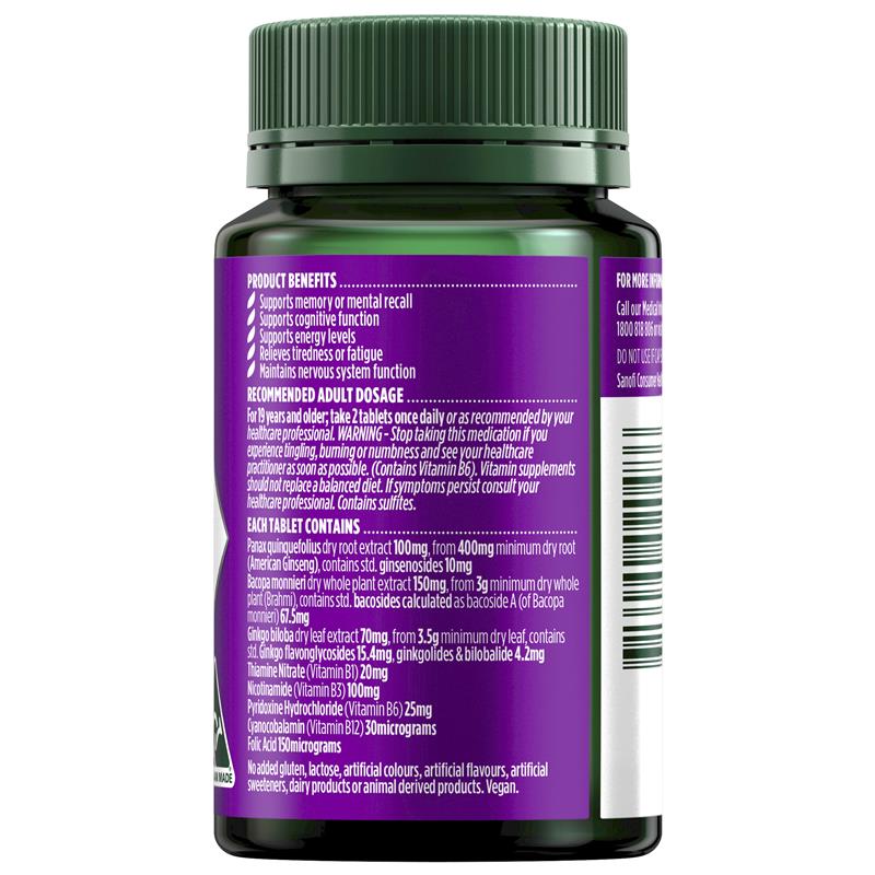 Load image into Gallery viewer, Nature's Own Mind Memory &amp; Energy 50 Tablets
