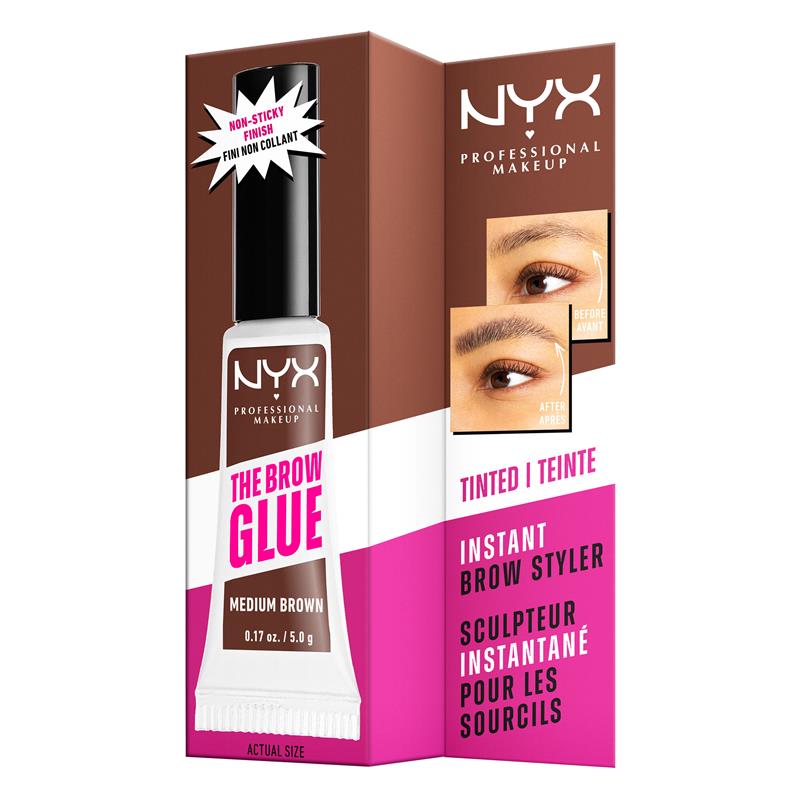 Load image into Gallery viewer, NYX The Brow Glue Medium Brown
